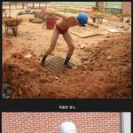 몸으로 표현한 <b>행위</b>예술