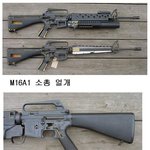 m16a1과 m16a2의 <b>내부</b> 얼개