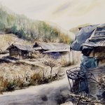 이난숙 여류 화가 <b>수채화</b> 19.