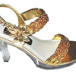 아름다운  빛이 나는 구두