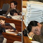 국회위원들의 <b>시체</b>놀이
