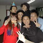 별 생일때 <b>대기실</b>에서 백댄서 분들과 함께