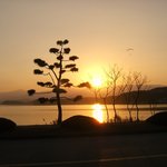경포<b>호수</b> 석양