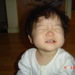 <b>손녀</b>의 웃는 모습