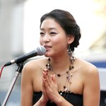 부산국제영화제에서 검은드레스 <b>박진희</b>