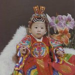 한결이 <b>돌때</b> 한복입은 모습~~ 예쁘게 봐주세요~ ^^