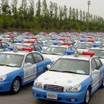 현대자동차가『뉴ef쏘나타 교통 순찰차』