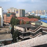 <b>옥상</b>에서 본 복잡한 건물들....