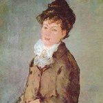 <b>마네</b>(edouard manet) - 하얀 보우를 맨 이자벨