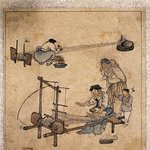 <b>단원</b>(檀園) 김홍도(金弘道) - 길쌈