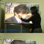 <b>tv</b>에 나오는 <b>연예인</b> 만졌더니
