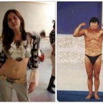 살아있는 s라인 vs <b>일자몸매</b>