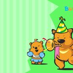 반달곰 캐릭터 '반비' <b>바탕</b>화면