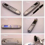 쭉 빠진 날씬한 펜 폰