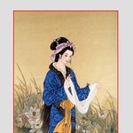중국 4大美人의 초상화