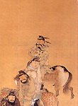 오원(吾園) 장승업(張承業) - 여덟마리의 말