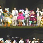 디즈니랜드공연 김재중 <b>오리</b>분한테 장난치기~ㅋㅋ