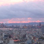 밝아오는 아침의 포항<b>제철소</b>