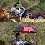 홍길동 촬영장에서 혼자 <b>신난</b> 강지환
