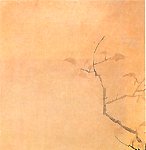 오원(吾園) 장승업(張承業) - 괴석 <b>위에</b> 선 닭