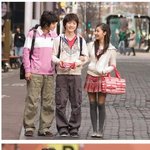 하이킥의 김혜성,김범,<b>박민영</b> cf 촬영 거리 직찍
