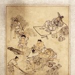 <b>단원</b>(檀園) 김홍도(金弘道) - 벼타작