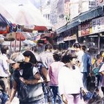 이난숙 여류 화가 <b>수채화</b> 9.