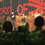 채연 부대방문-채연 공연에 장병들 열광