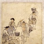 <b>단원</b>(檀園) 김홍도(金弘道) - 우물가