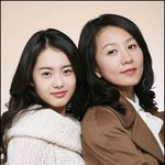 눈꽃 <b>모녀</b>버전 포스터 촬영사진