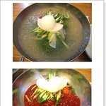 물냉면 vs <b>비빔</b>냉면