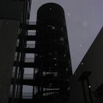 겨울비와 <b>주차타워</b>