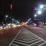 여의도<b>방향</b>의 밤거리
