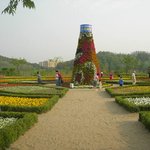 꽃이 만발한 인천공원
