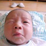 억지로 시킨 <b>윙크</b>~