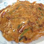 <b>오징어</b> <b>김치전</b> 아이 맛있어~