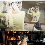 금발 레게머리한 김민선! 스타일 <b>후후</b>