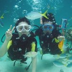 신랑과 <b>물속</b>에서...