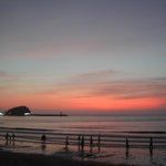 만리포해수욕장(<b>일몰</b>)