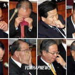 피곤한 <b>국무위원들</b>