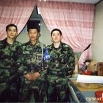 송승헌과 <b>장혁</b>의 군복무 사진