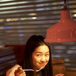 <b>생전</b> 처음으로 가본 패밀리 레스토랑에서..