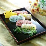 삼색<b>누름</b>초밥
