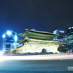 <b>한밤</b>의 숭례문 풍경