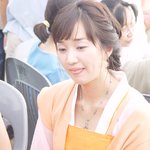 수애 해신 제작 <b>발표회</b>에서 직찍