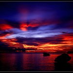 노을, 세상을 불태우는 그 빛! (1)