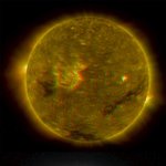 최초의 태양 3d 사진