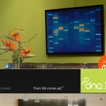 타액에서 추출한 <b>dna</b>로 만든 예술품