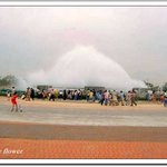 흐린날 <b>일산</b> 호수공원의 풍경