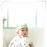 <b>민이</b>백일사진이에요
